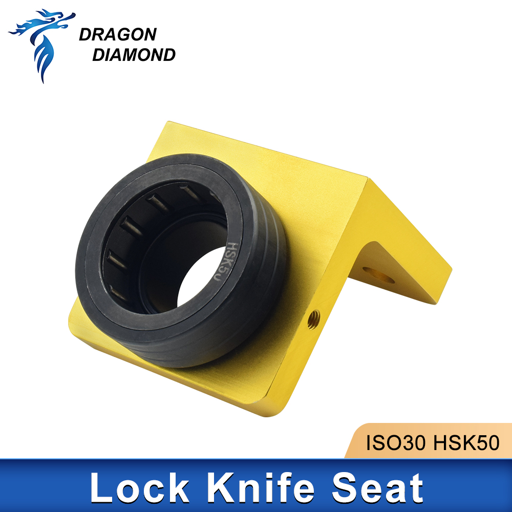 ISO30 Tool Holder Tighten Fixture HSK50 Aluminum Alloy CNC Machine Inner Bearing Durable ATC Spindle Tool Holder Bracket