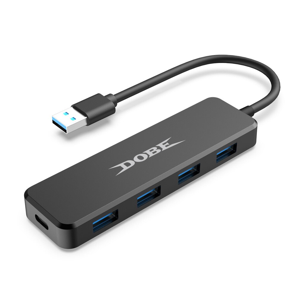 PS4 4 Usb 3.0 Hub Expander Converter Fast Hoge Snelheid Multi Type-C 3A Splitter Mini Adapter Voor Nintendo schakelaar/X-ONE/X-360