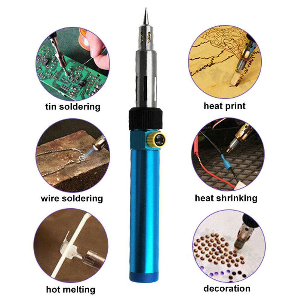 Multifunctionele Draagbare Cordless Butaan Gas Solderen Blazen Gas Torch Soldeerbout Butaan Pen Gereedschap Hand Ijzer Draagbare Wel q4O0