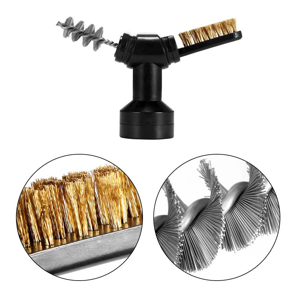 TIOODRE Battery Brush Tool Car Battery Post Terminal Cleaner Dirt Corrosion Brush Hand Clean Tool Battery Protector