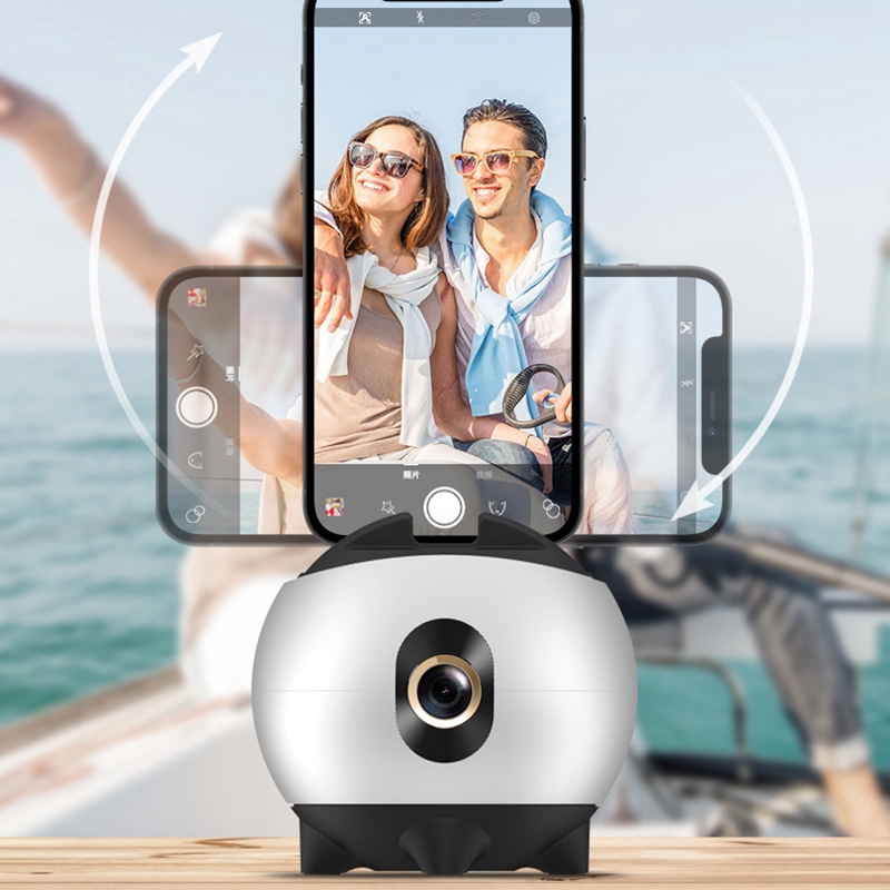 Top Intelligent Camera Gimbal,Gimbal Tracker 360 degree Rotating Automatic Face and Object Tracking for Vlog/Video Teaching