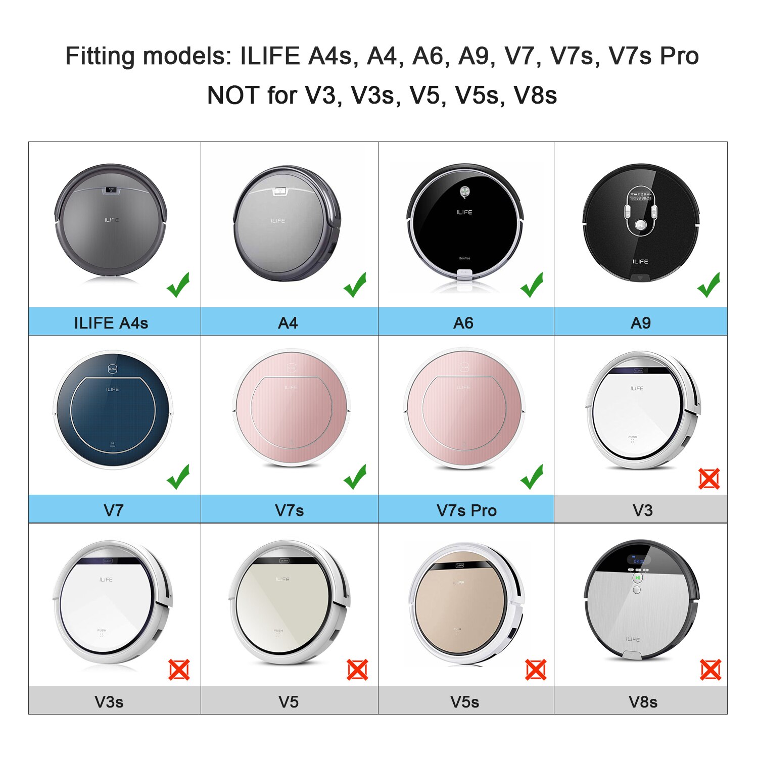 100% original Akku 14,8 V 12800mAh robotic staubsauger zubehör teile für Chuwi ilife A4 A4s A6 A9, v7, V7s