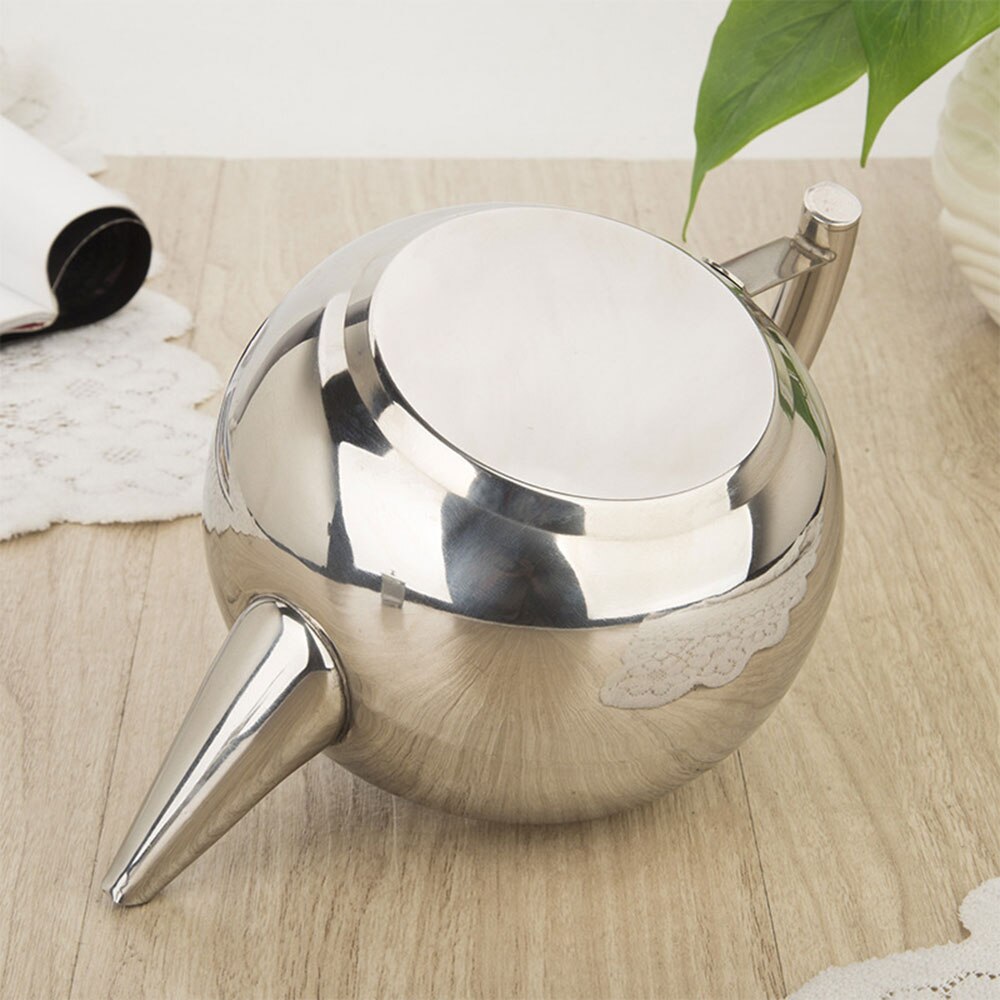 1.5L/2L Draagbare Waterkoker Rvs Waterkoker Koffie Pot Thee Pot Met Filter Keuken Koken Tool Voor Restaurant hotel