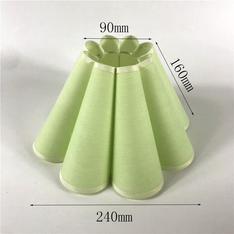 Parmi nous Xianfan – abat-jour en tissu japonais, abat-jour en PVC pour lampes de bureau E14 E27, abat-jour en pétales pour plafonnier