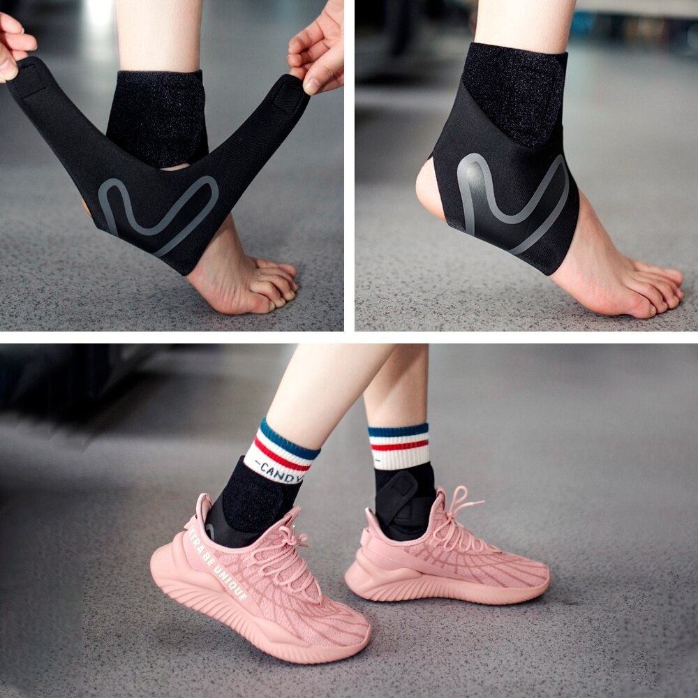 Protective Sport Ankle Support Elastic High Protect Sports Ankle Equipment Safety Running Basketball Ankle Brace Support