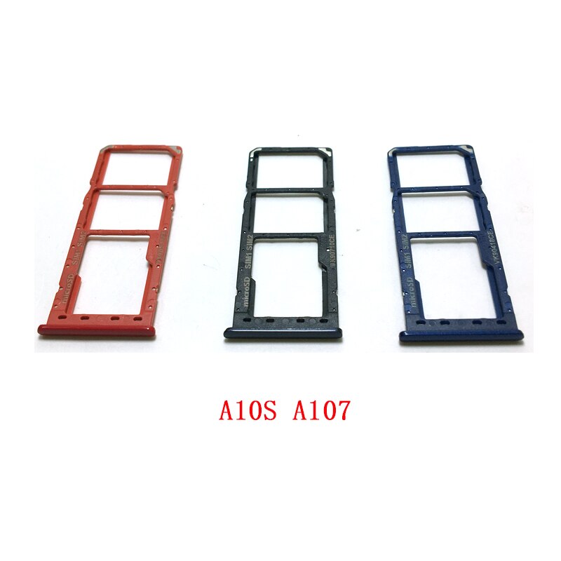 20pcs Sim Card Tray SD Reader Holder For Samsung Galaxy A10S A107 A20S A207 A30S A307 A50S A507 SIM Card Tray Slot Holder