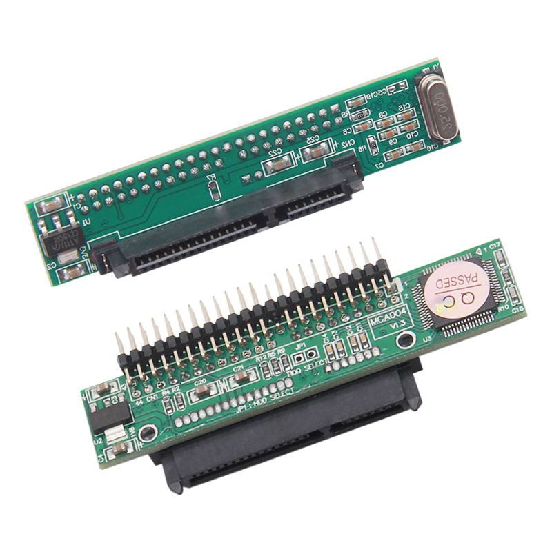 Adaptateur convertisseur de disque dur SATA vers IDE, convertisseur de port, 2.5 pouces, série ATA, HDD, parallèle, 44 broches, IDE, Bella, 004A
