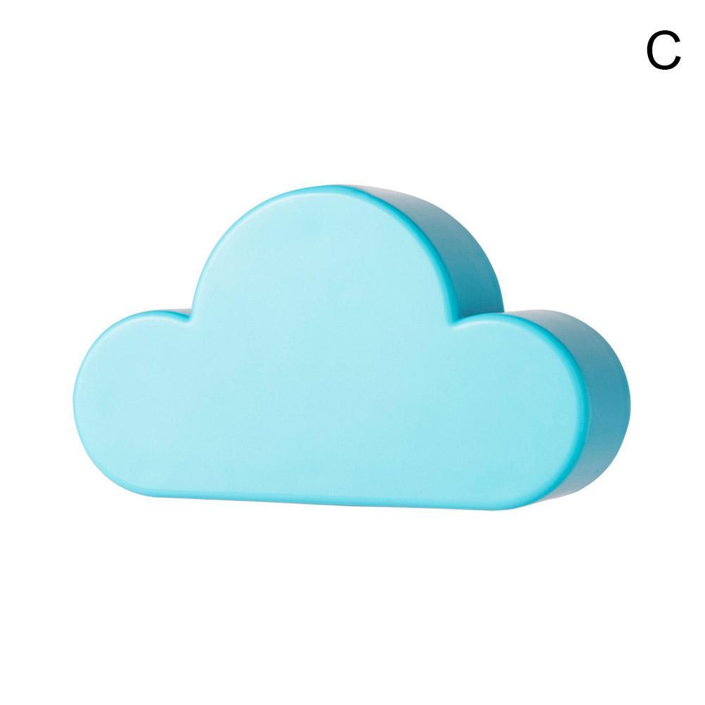1Pc Leuke Cloud Vorm Magnetische Sleutel Haak Creatieve Huis Muur Hangers Holder Decor: C