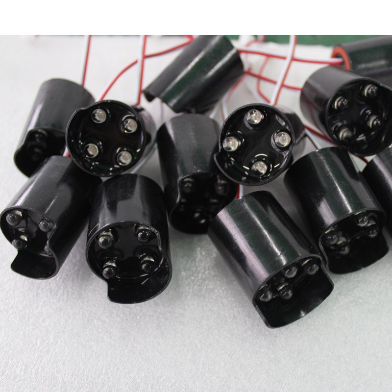 26mm pc materiaal gids indicator onderdelen LED pixel cluster voor verkeerslichtlicht