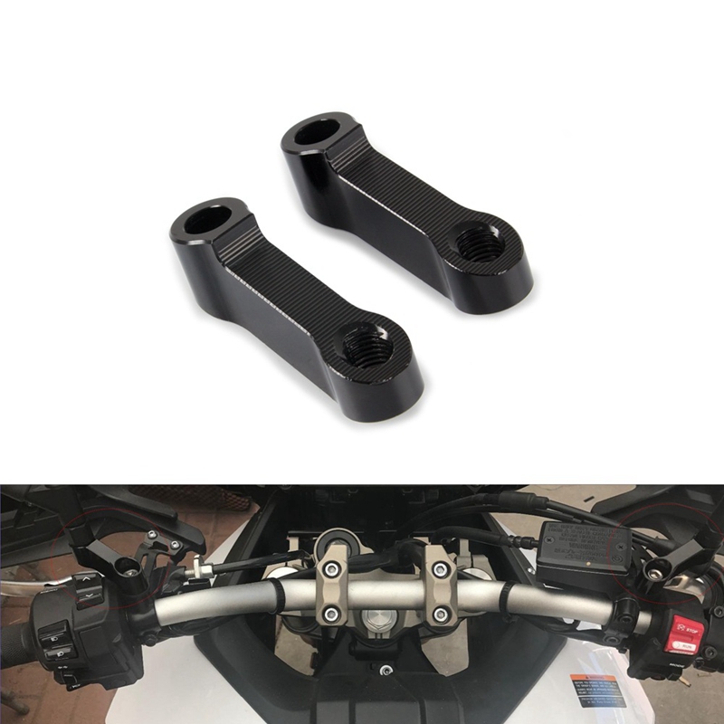 10mm motorcykel spegel stigare förlängare distanser förlängning adapter adapter för yamaha fz -09 mt-09