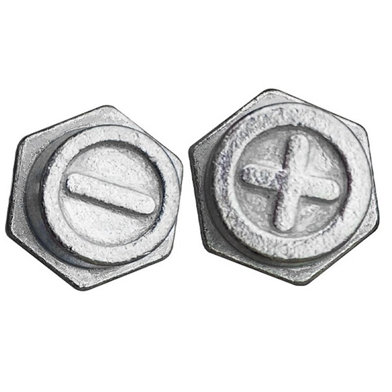 2 Pair Zinc Alloy Battery Side Terminal Charging Posts Fit 8Mm Positive (+) Or Negative (-) Battery Cable Terminals