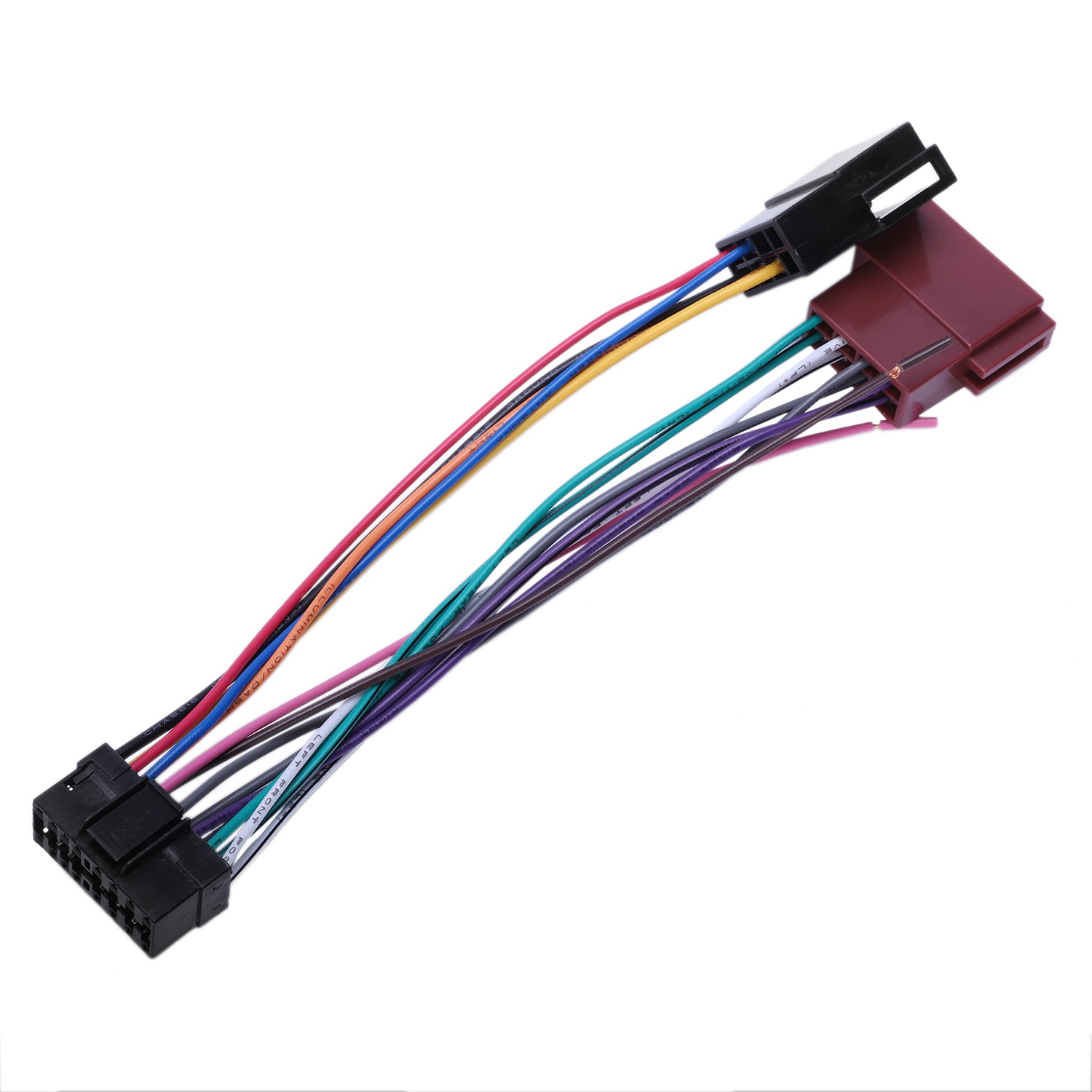 Arnés de Radio estéreo para coche de 16 pines para Sony Radio Play Plug conector de cableado adaptador automático Sksy16-21 + Iso: Default Title
