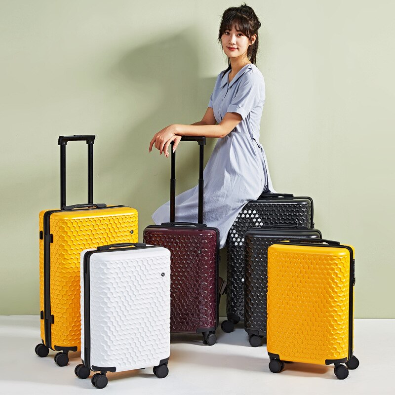 Mode Reizen Trolley Koffer Koffer Ins Creatieve Bagage High-End Boarding Wachtwoord Doos Koffer Luxe Carry Op Koffer