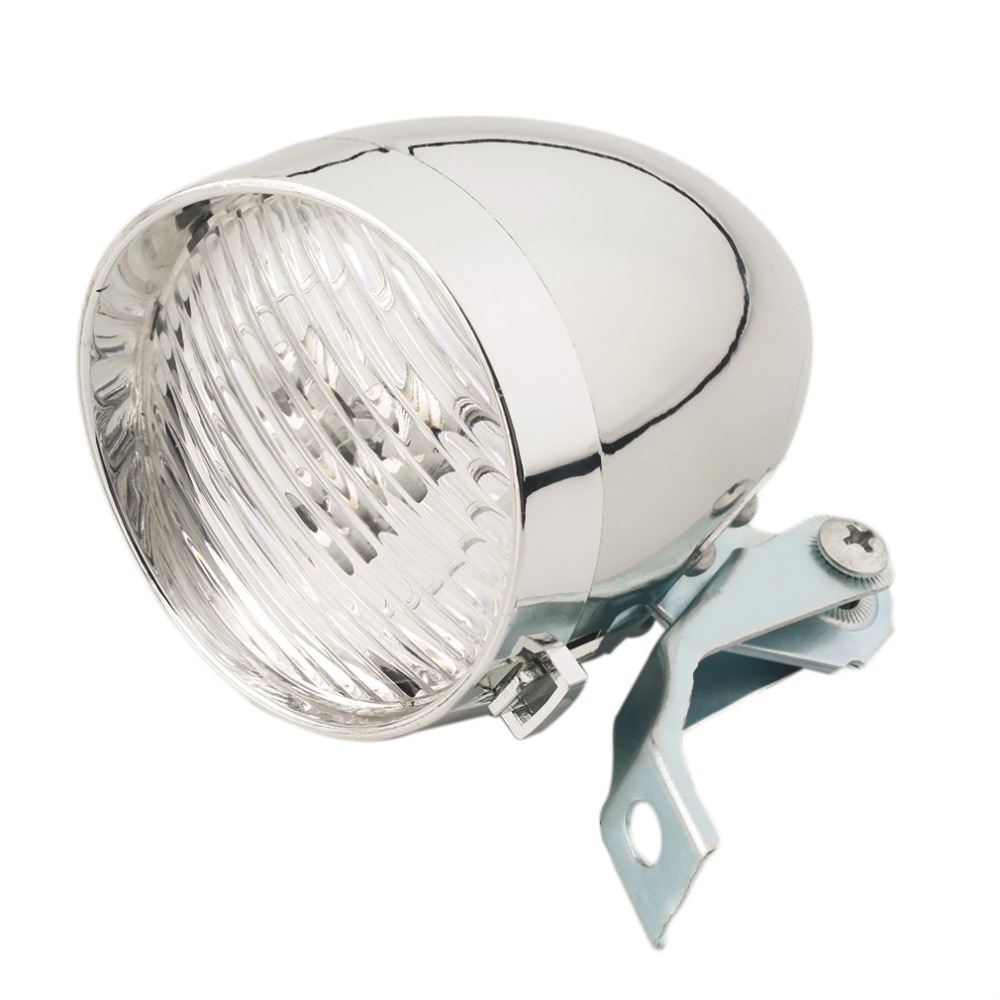 3 LED Bicycle Headlight Bike Front Light Retro Headlight Vintage Flashlight Lamp