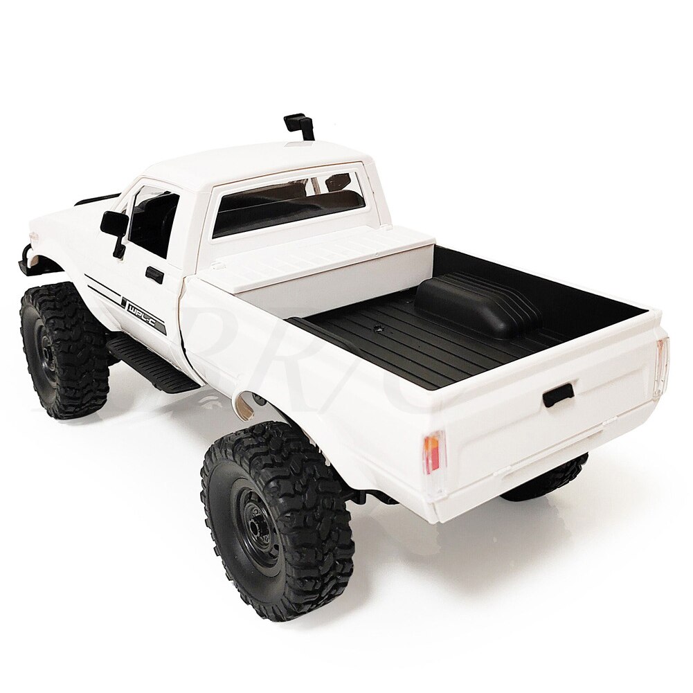 をwpl 1 C24-1リモートコントロール4WD diyのためのトラックレースモデル玩具子供電動rcカークライミング車両ピックアップ速度子供ギフト