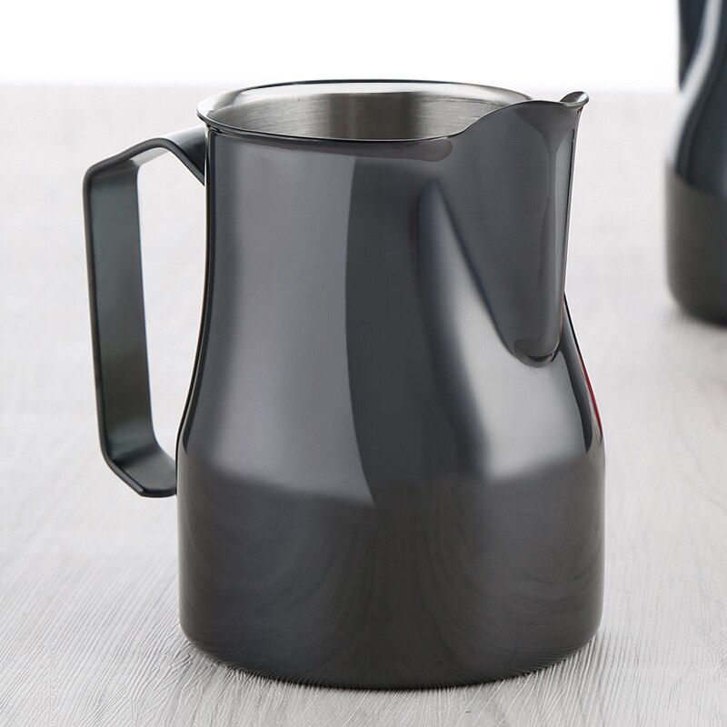 Espresso Koffie Pitcher Roestvrij Staal Melk Opschuimen Jug Barista Craft Latte Cafe Professionele Concurrentie Muticolor Melk Kannen