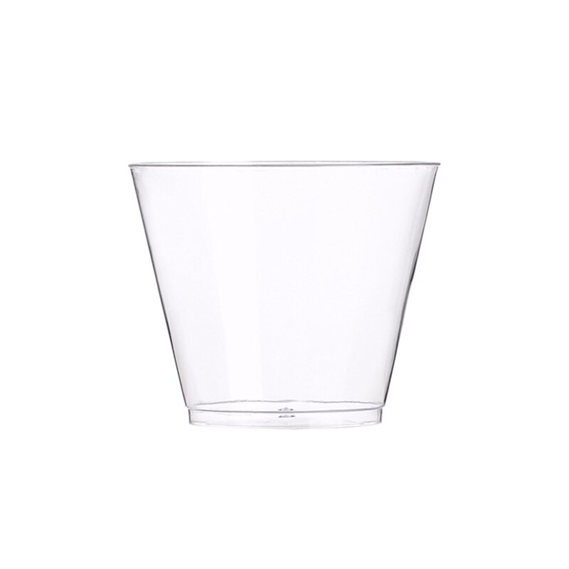 9 unzen transparent Kunststoff Tasse 50 setzt von Einweg Harte Tasse Kunststoff Wein Gläser Cocktail Glas Party Kunststoff Tasse Große Party