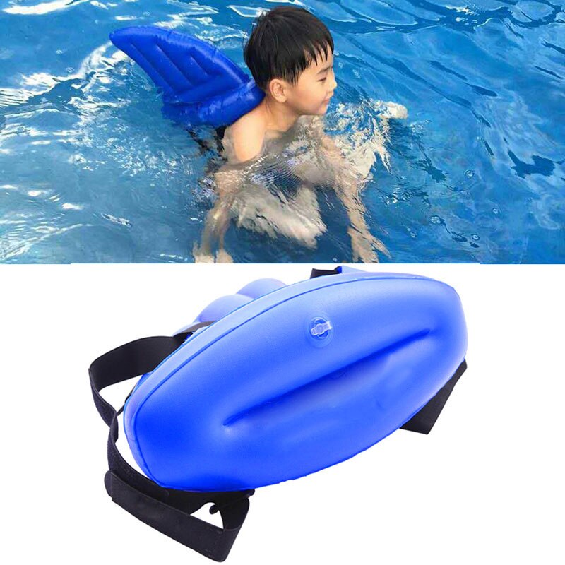 Jouet pour enfant apprendre à nager artifact ailerons de requin imitateur gonflable enfants piscine bouée de sauvetage flotte anneaux de natation