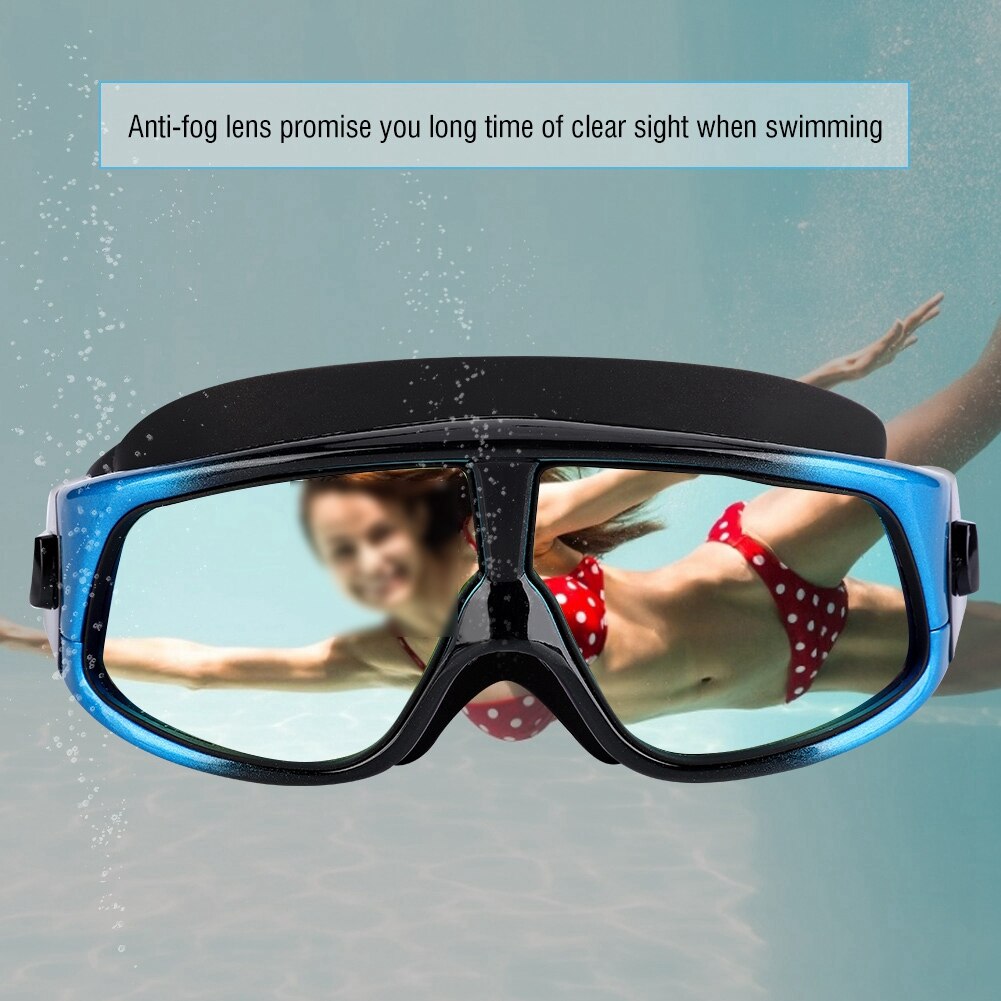 Diving Mask - Anti-Fog Silicone - HD Non-Polarized - Scuba Swimming Goggles - PC Material