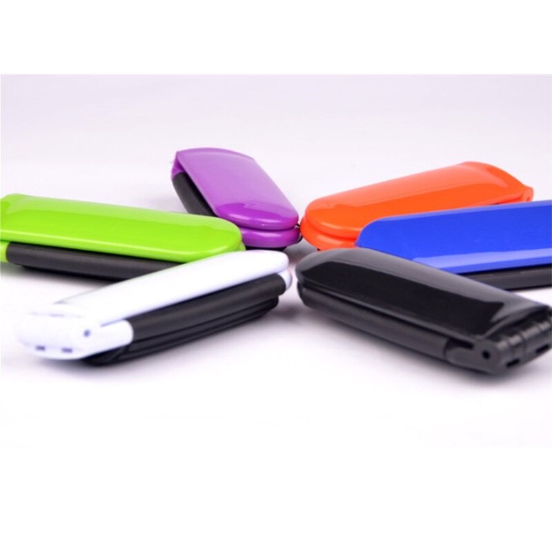 11*4.2cm pettine da viaggio per borsa tascabile pettini da viaggio professionali spazzola per capelli pieghevole portatile con specchio compatto