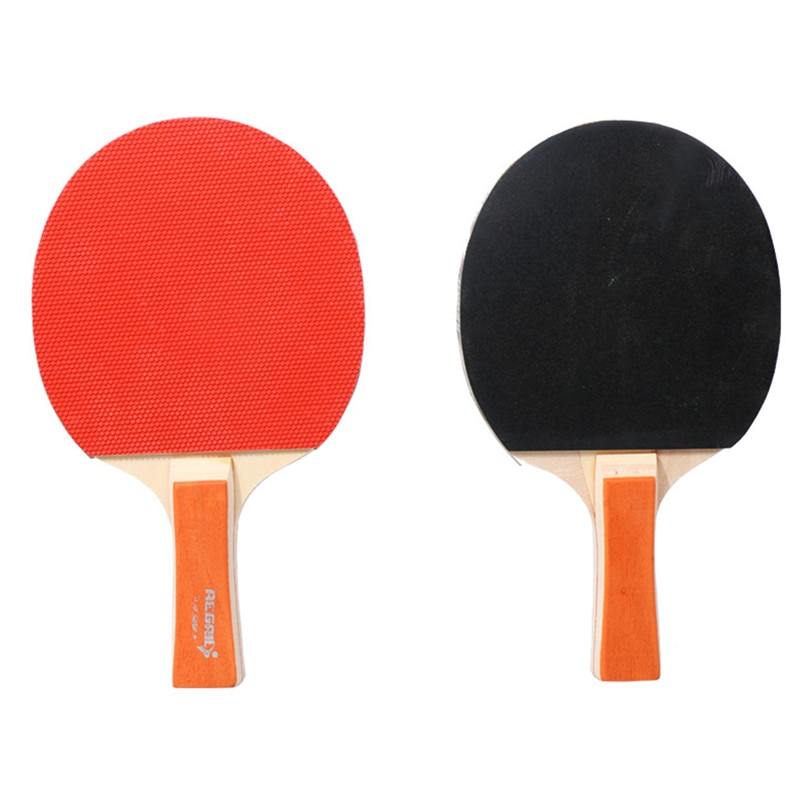 2 stuks Professionele Tafeltennis Rackets Ping Pong Paddle Training Bat Set met 3 Ballen