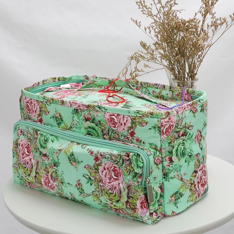 Looen 11 Stijlen Garen Breien Tas Voor Diy Naald Arts Craft Holder Tote Organizer Opslag Gehaakte Tas Lege Vierkante Opslag tas