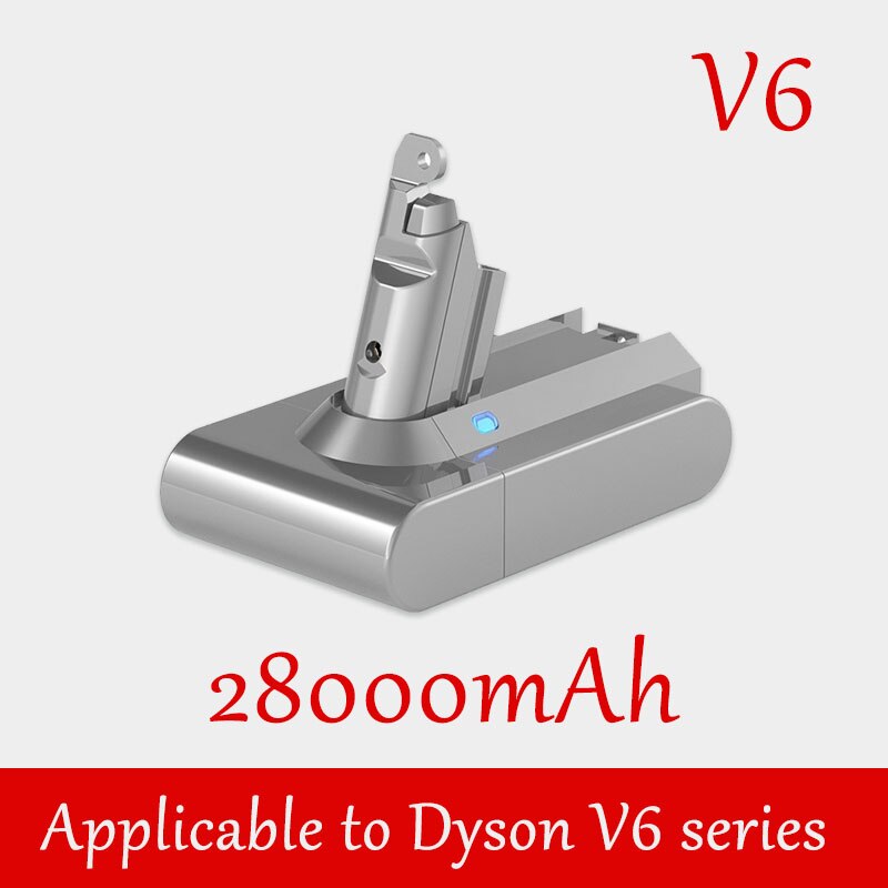 per Dyson V6 V7 V8 V10 tipo A/B 28000mAh batteria di ricambio per aspirapolvere portatile senza cavo Dyson