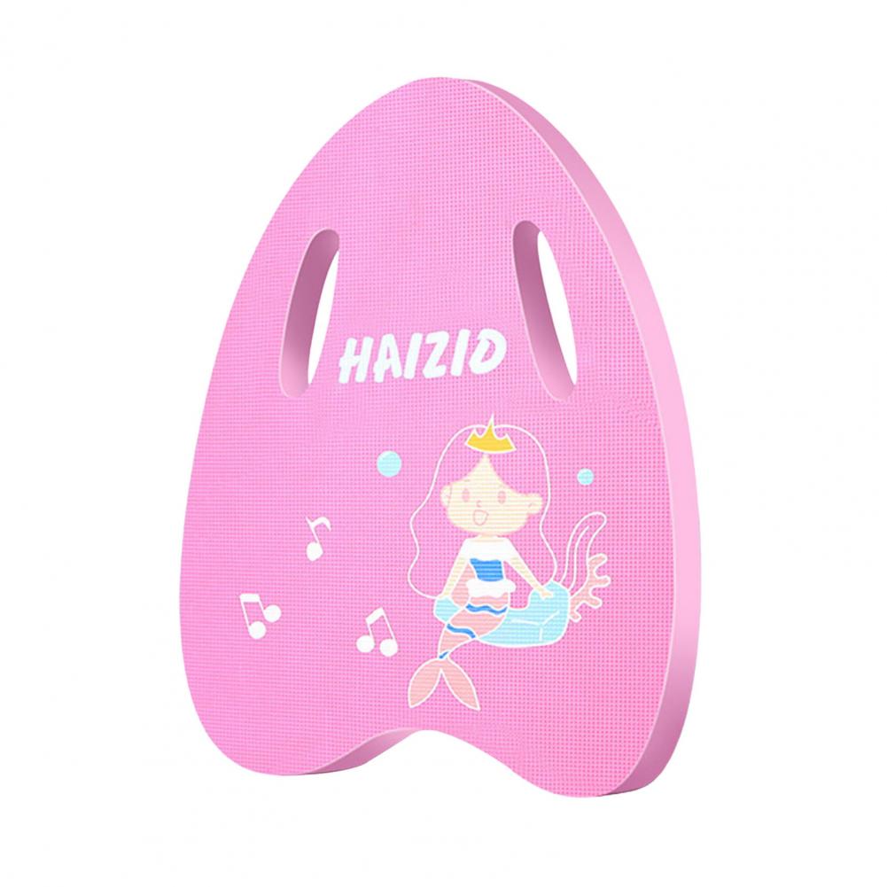 Children Swimming Kickboard Swim Training Aid with Handrail Holes Cartoon Swim Board Summer Pool Party EVA Swim Float Board: Yellow