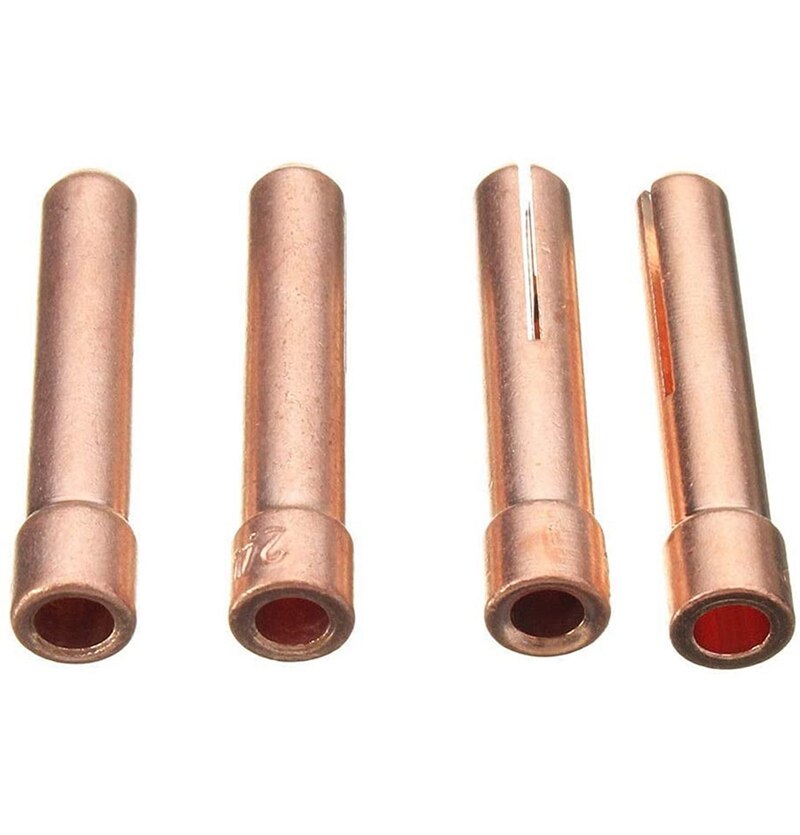 TIG Sveise stubbe Gasslinse sett 23stk 3/32" med 12 Pyrex-kopper & Alumina Munnstykker til DB SR WP 17/18/26 Brenner