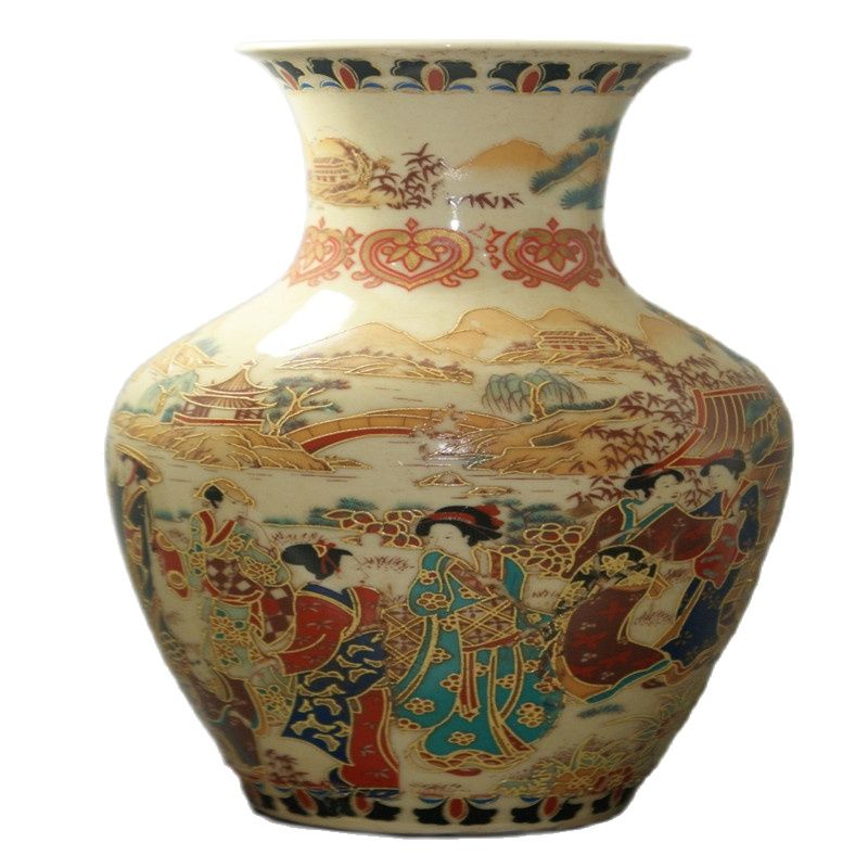 Fijne Oude China Porselein Geschilderde Oude Glazuur Porselein Vazen Collectible Porselein Painted Vazen