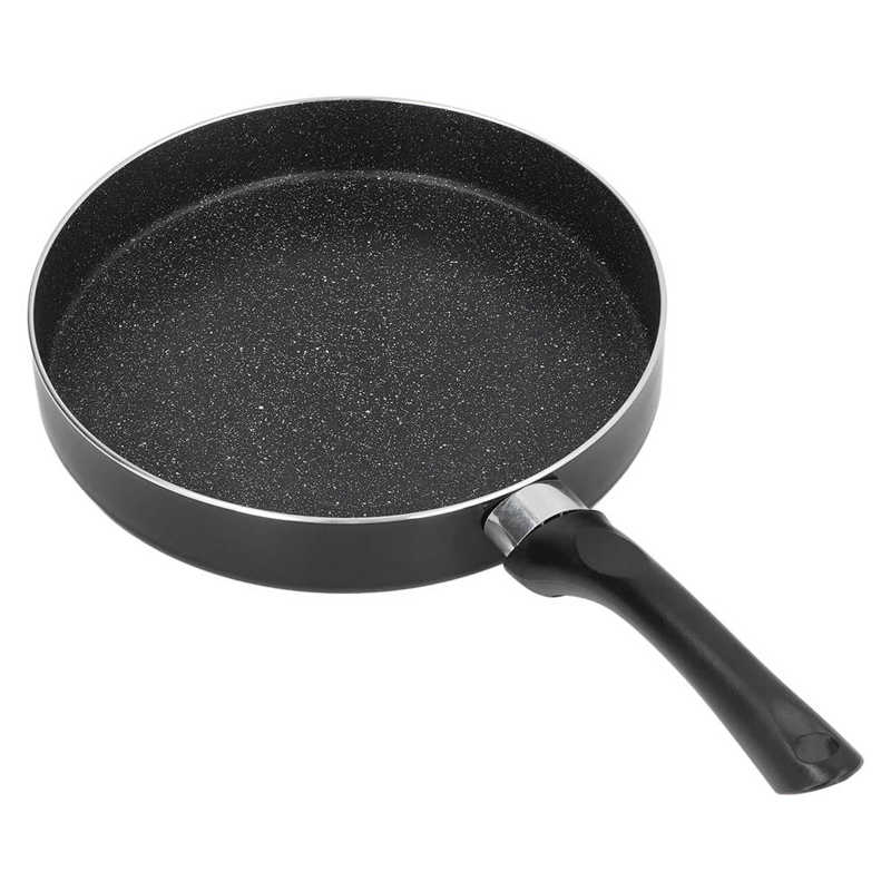 Egg Pan Flat Bottomed Frying Pan Nonstick Easy Clean Wear Resistant for Gas Stove
