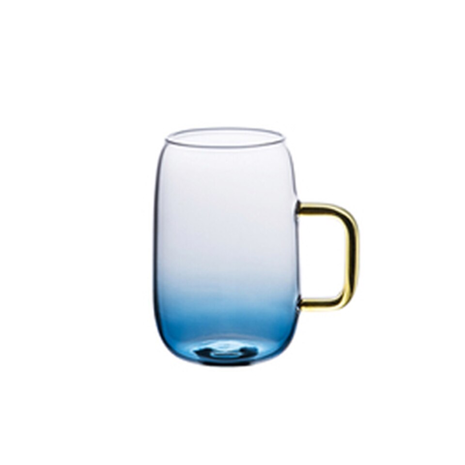 Transhome Glas Thee Pot En Cup Set Koffie Mok Glas Koffie Kopjes Set Draagbare Reizen Mok 1500 ml Thee glas Ketel: Coffee Glass Mug