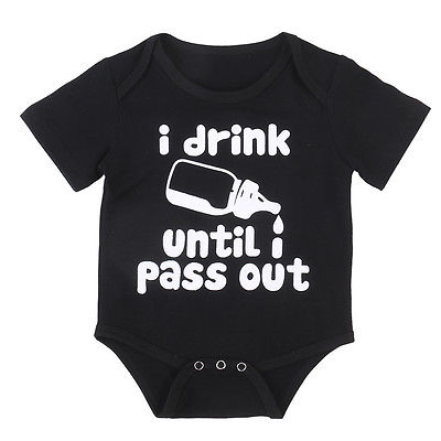 Summer Milk Bottle Newborn Baby Boy Girl Romper Short Sleeve Casual Toddler Kids Clothes One Pieces Outfits
