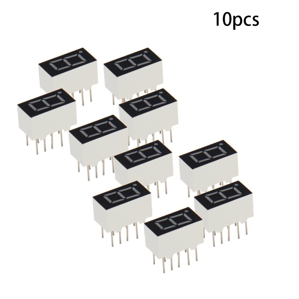 1 ~ 20 Pcs 1 Bit Common Cathode/Anode Led Display Digitale Buis 10 Pins 7 Segment 2V 20mA Rode Led Segment Displays: 3611AS x10pcs