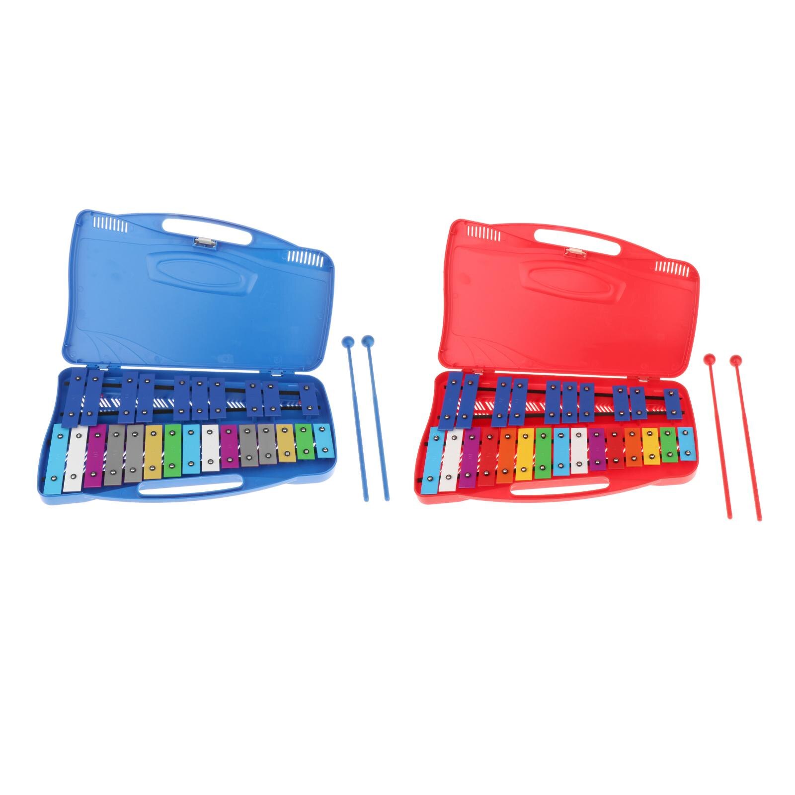 Professionele Xylofoon Glockenspiel 25 Note Xylofoon Voor Kids Musical