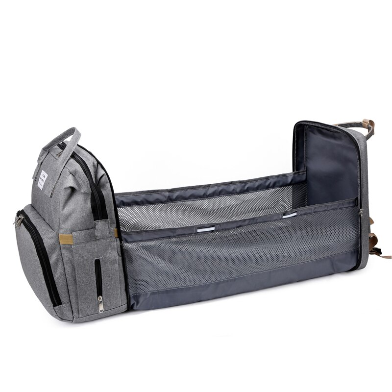 Portable Folding Baby Backpack Bed Multifunctional Bed Mid-Bed Mother And Baby Bag Portable Large Capacity Bag