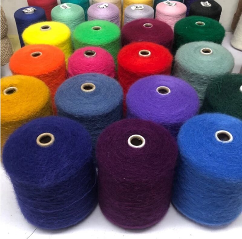 Ovillo de lana de Merino de 250g para ganchillo tejido a mano, lana de bebé amigable con la piel, bufanda artesanal, chal, hilo de suéter XJ69