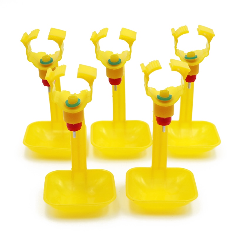 20 STUKS Kip Water Drinkbekers Automatische Kip Water Drinknippel Drinknippel Voor Kwartel Drinknippels Voor Kippen