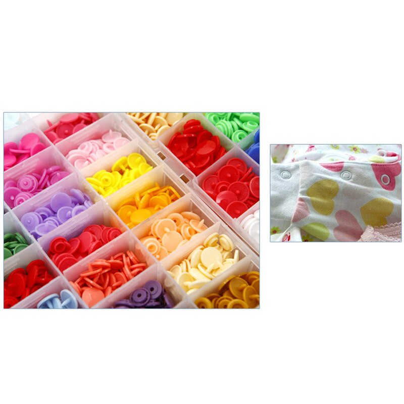 Fastener Snap Pliers & T5 Snap Poppers Plastic Buttons Kit Snaps Buttons DIY Sewing And Crafting Tool