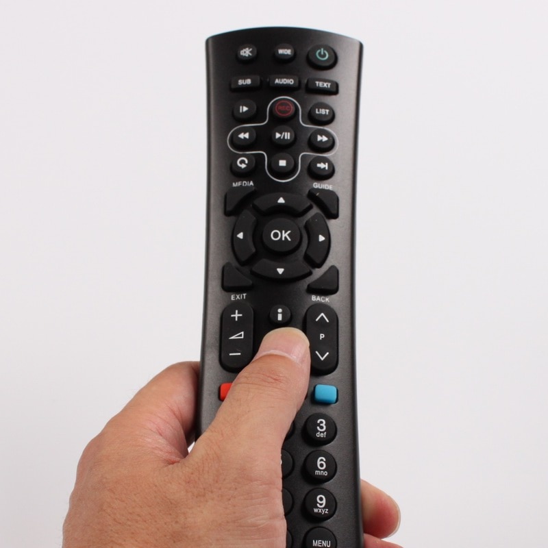 Afstandsbediening RM-H04S voor HUMAX HD Nano HDTV, model RM H04S, Direct gebruik