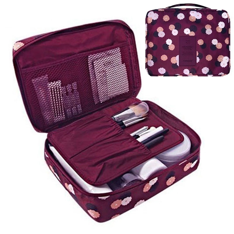 Multifunction travel Cosmetic Bag косметичка в дорогу Women Makeup Bags Toiletries Organizer Female Storage Make up Cases