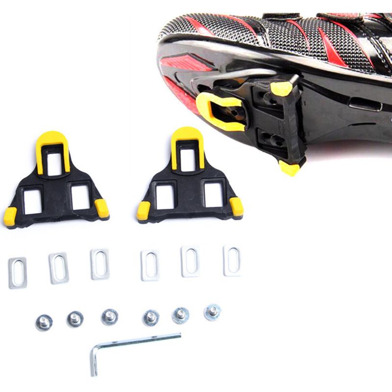 Sykkel cleats spd-sl cleats sett landeveissykkel pedal cleats dura ace, ultegra: sm -sh11 sh-10 sh-12