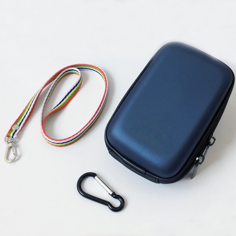 Funda para cámara Digital para OLYMPUS TG-6 TG-5 TG-4 TG3 TG-860 TG850 TG-870 TG-610 TG-630IHS TG310 TG320 Shell duro bolsa: Blue 2