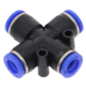 Pneumatische Fitting Tube Anschluss Armaturen Luft Schnell Wasser Rohr Push In Schlauch Schnell Couping 4mm 6mm 8mm 10mm 12mm PU PY PK: PZA / 12mm