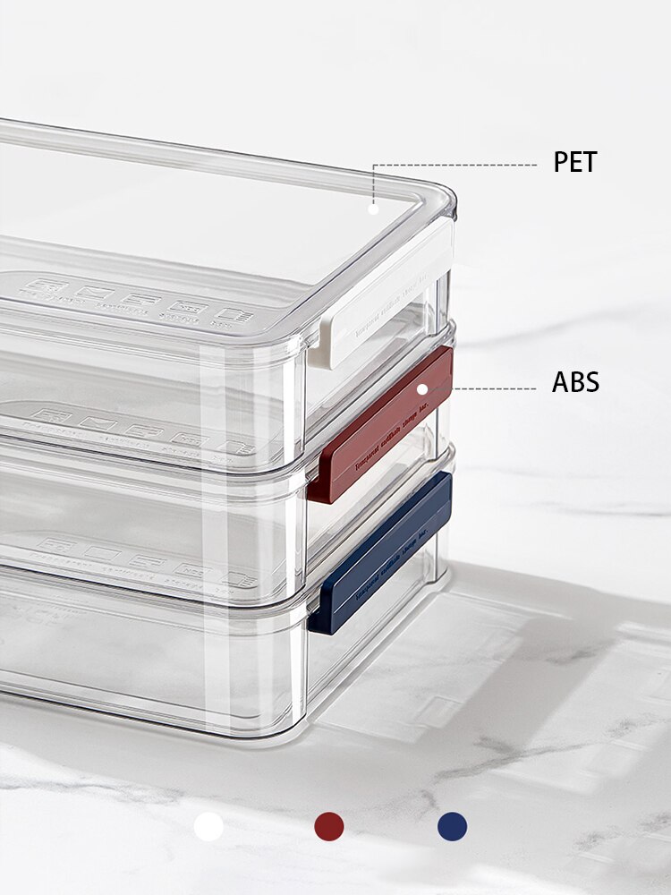 Clear Document Storage Box Family Certificate Document Case Household Real Estate Bag Manual A4 Paper Organization