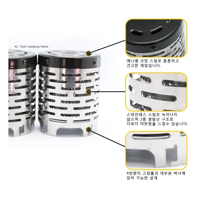 Roestvrij staal buiten multifunctionele ver-infrarood verwarmingshoes tentverwarmer camping picknick gasfornuis warmer