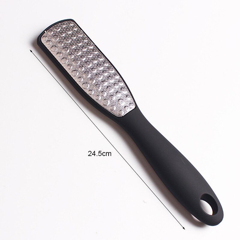 Professionele Dual Zijdig Voetrasp File Harde Dode Huid Eelt Remover Pedicure Voeten Bestanden Black Skin Remover Foot Care Tools