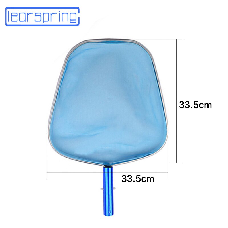 Swimming Pool Skimmer Cleaner Leaf Rake Mesh Net Fountain Pool Tool Leaf Bag Cleaning Equipment Accessories with Rod Stick: BL-9015