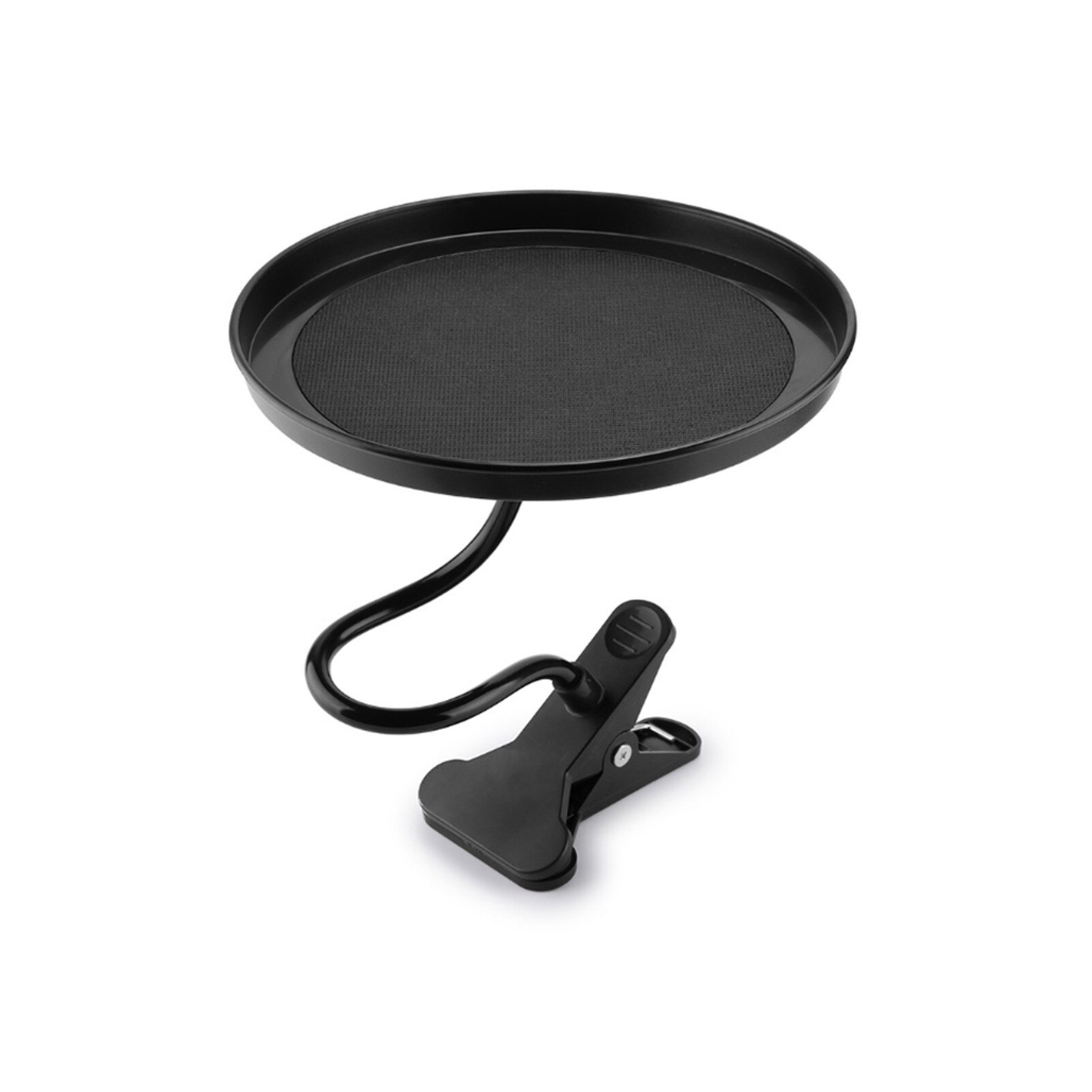 Soporte ajustable para taza de coche, accesorios Organizadores de botellas de café, bandeja de comida, mesa de automóviles para hamburguesas, patatas fritas, bandeja de mesa de coche, herramientas: Black