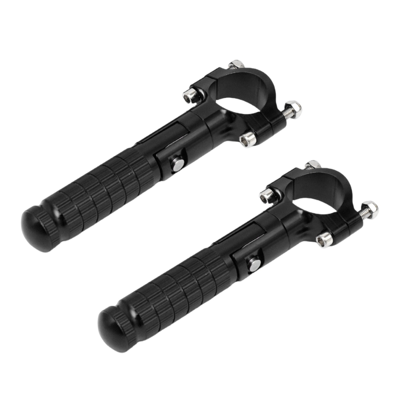 Aluminum Motorbike Footrests Adjustable Foot Pegs Supports Suitable for Motorcycle Enhancing Riding Posture and Reducing Fatigue